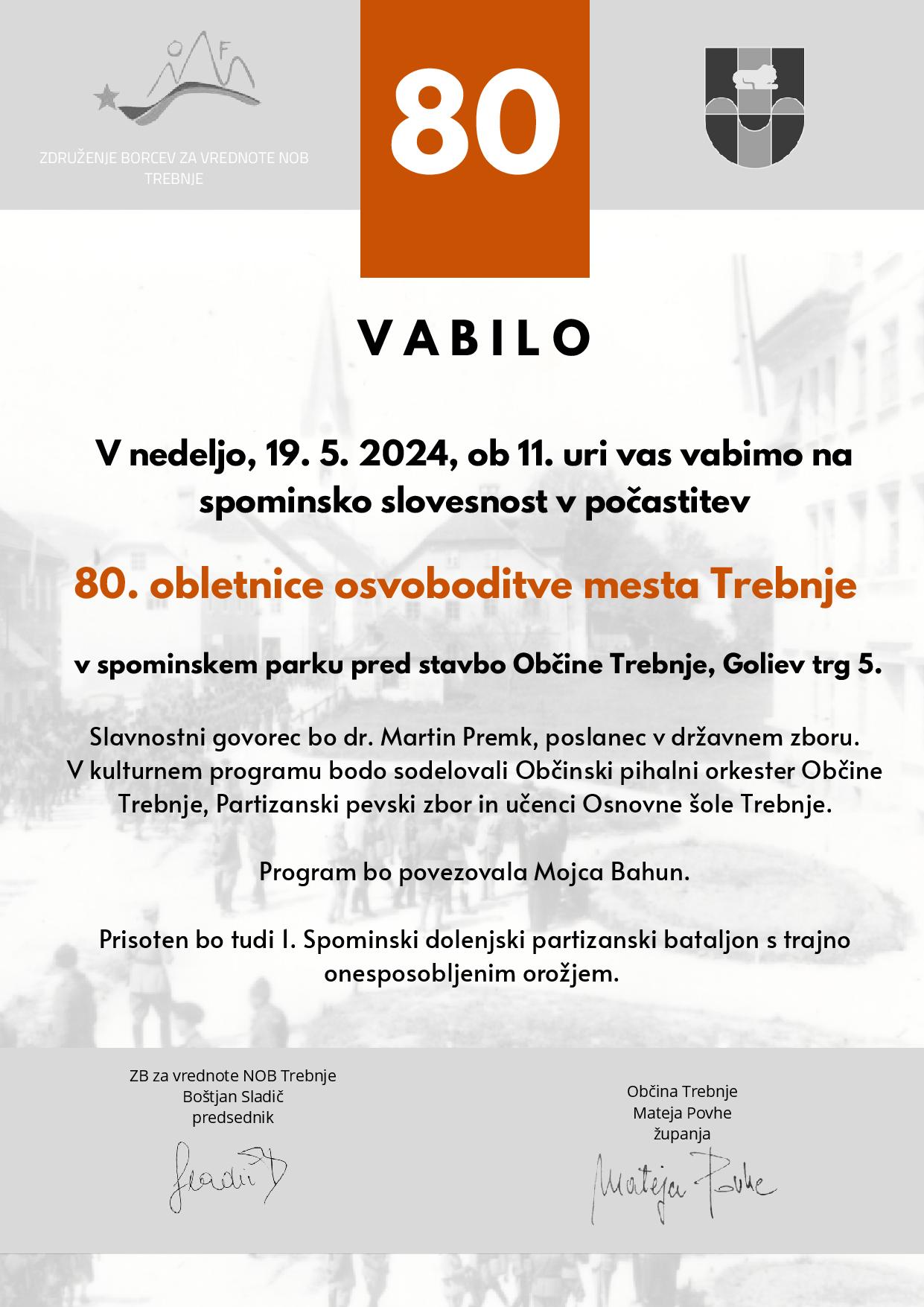 Vabilo 80. obletnica osvoboditve mesta Trebnje-page-001